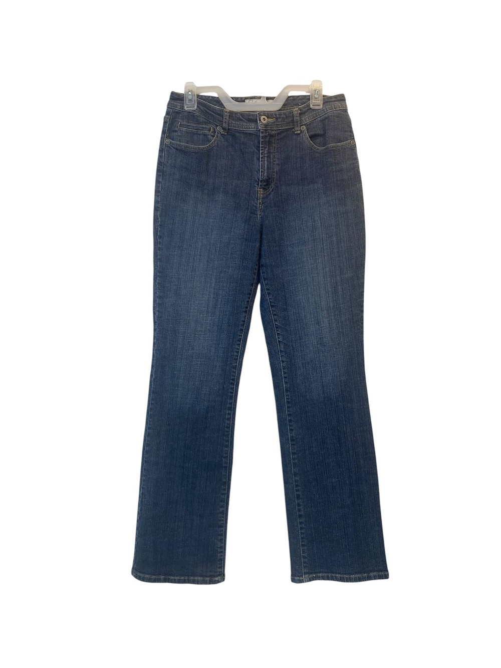 CHICO’s Platinum Women’s size 8 (Chico’s1) denim straight leg jeans